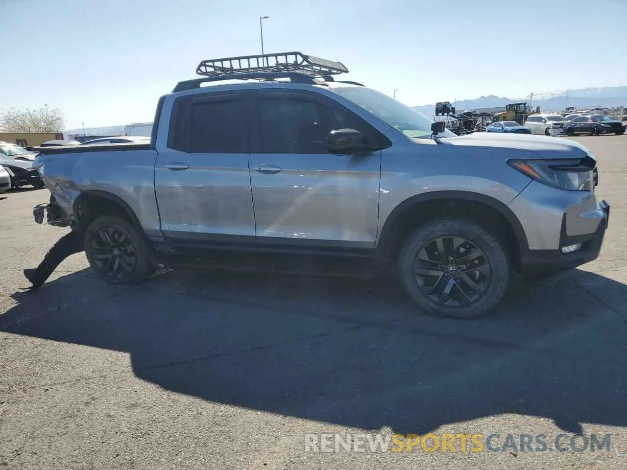 4 Photograph of a damaged car 5FPYK3F13MB010860 HONDA RIDGELINE 2021