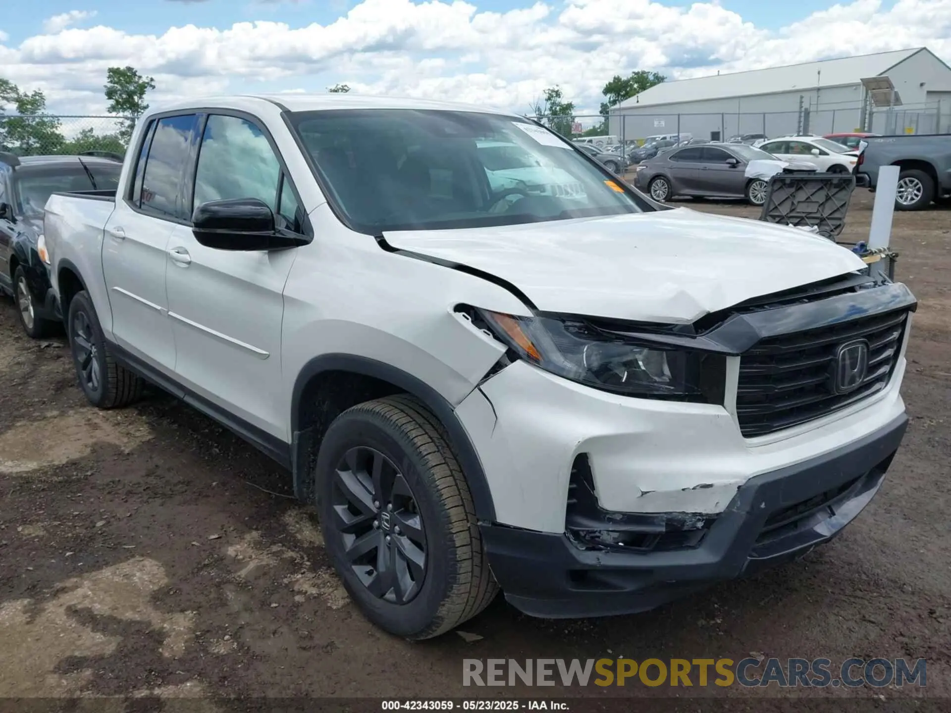 1 Photograph of a damaged car 5FPYK3F14MB005117 HONDA RIDGELINE 2021