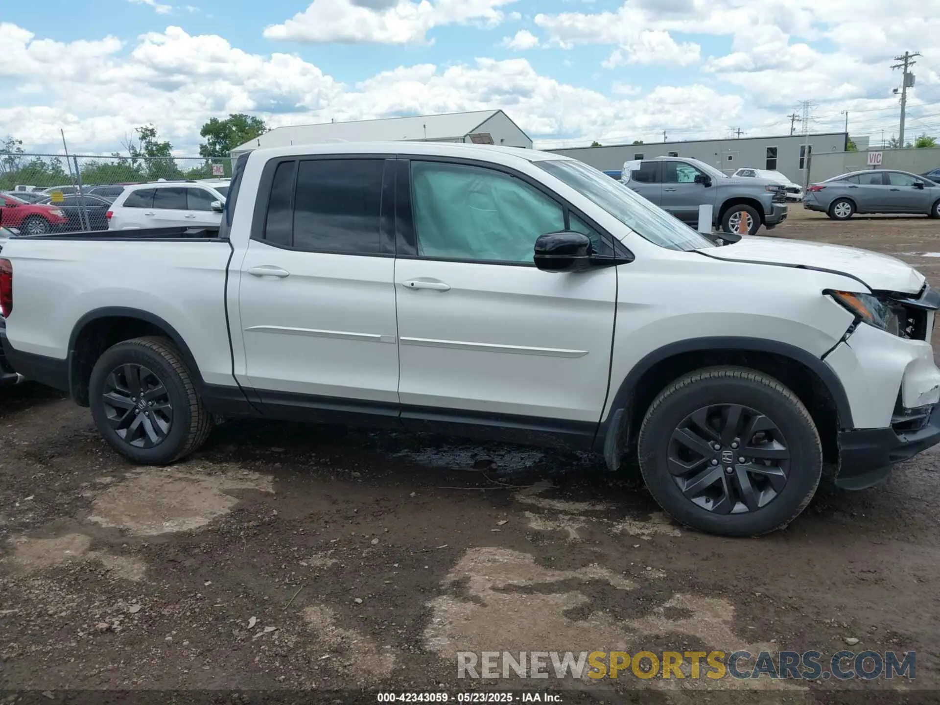 13 Photograph of a damaged car 5FPYK3F14MB005117 HONDA RIDGELINE 2021