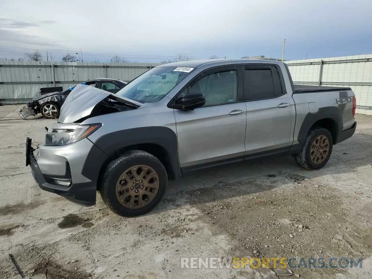 1 Photograph of a damaged car 5FPYK3F15MB016353 HONDA RIDGELINE 2021