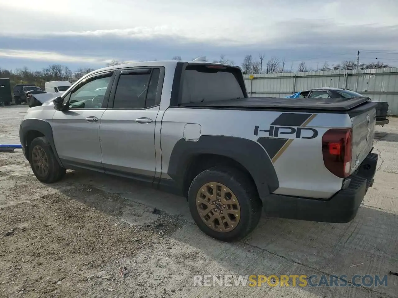2 Photograph of a damaged car 5FPYK3F15MB016353 HONDA RIDGELINE 2021