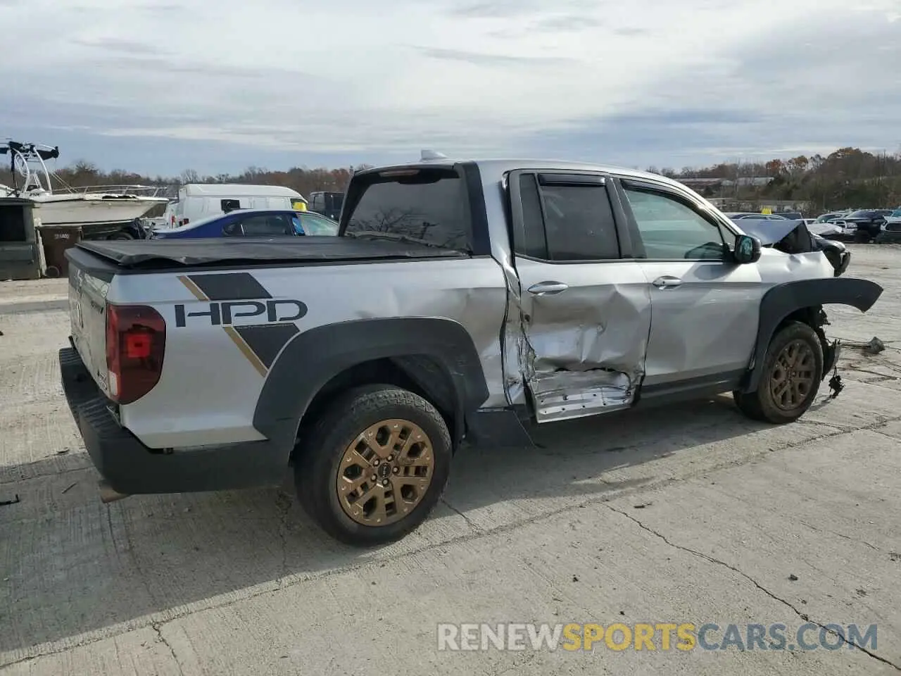 3 Photograph of a damaged car 5FPYK3F15MB016353 HONDA RIDGELINE 2021