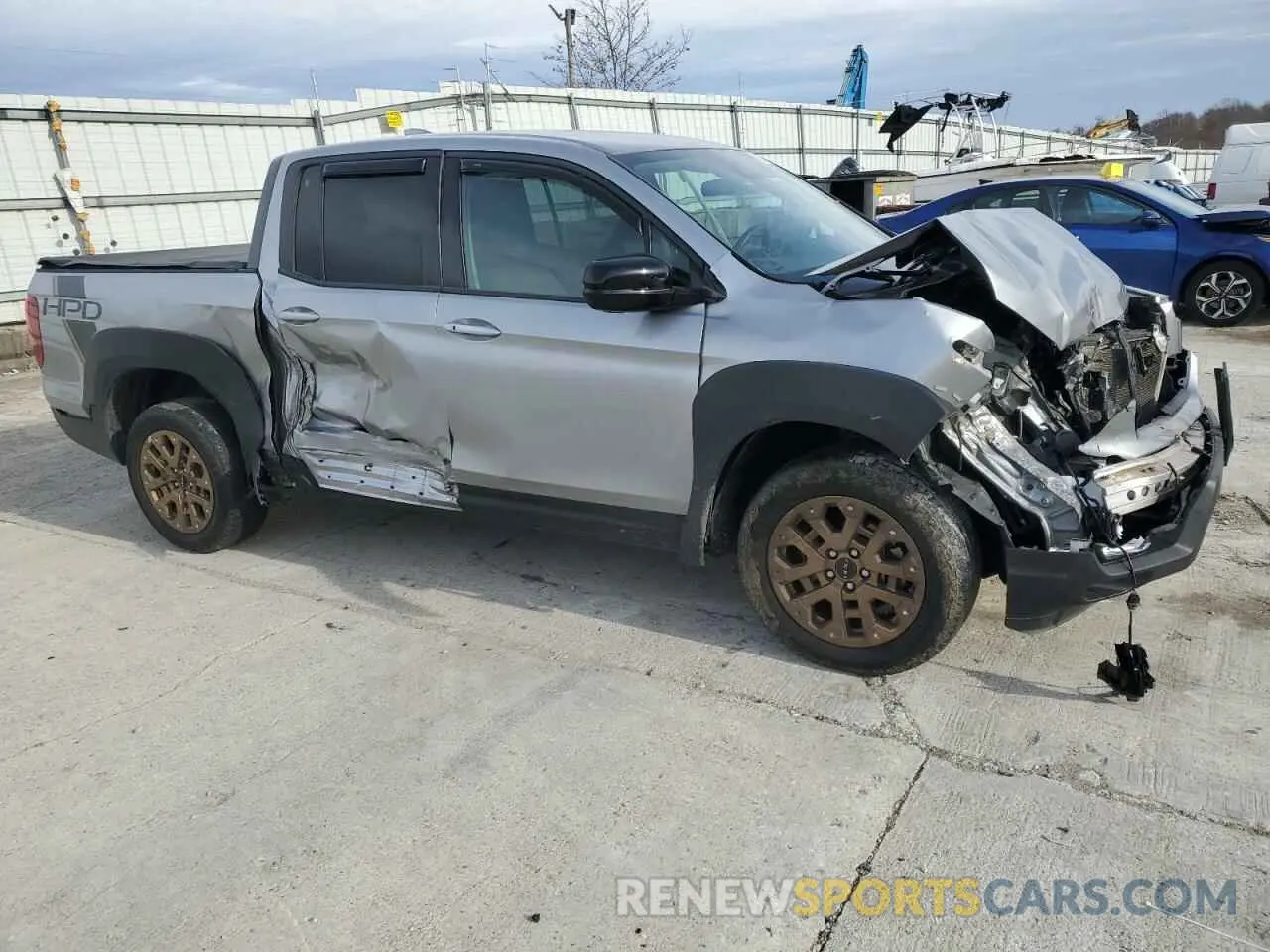 4 Photograph of a damaged car 5FPYK3F15MB016353 HONDA RIDGELINE 2021