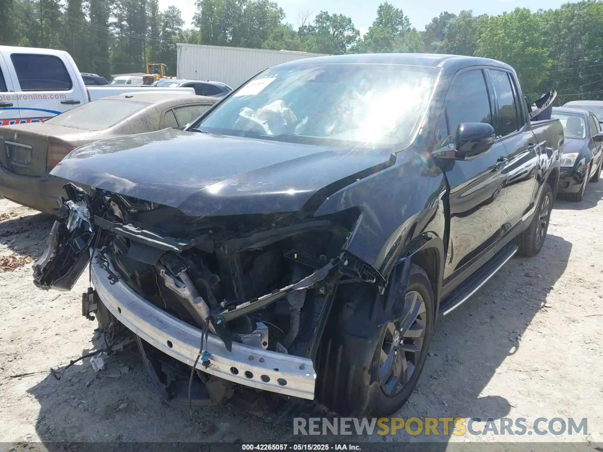 2 Photograph of a damaged car 5FPYK3F15MB026171 HONDA RIDGELINE 2021