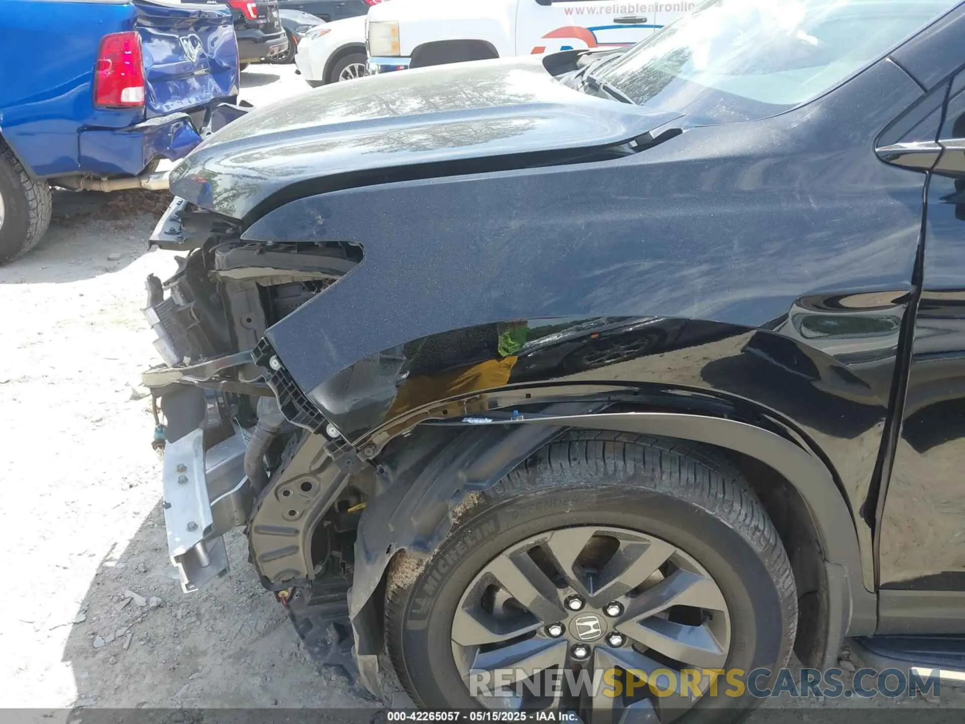 6 Photograph of a damaged car 5FPYK3F15MB026171 HONDA RIDGELINE 2021