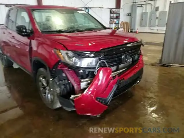 13 Photograph of a damaged car 5FPYK3F19MB024245 HONDA RIDGELINE 2021