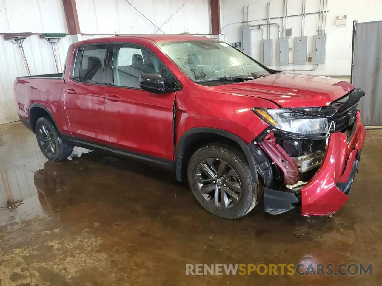 4 Photograph of a damaged car 5FPYK3F19MB024245 HONDA RIDGELINE 2021