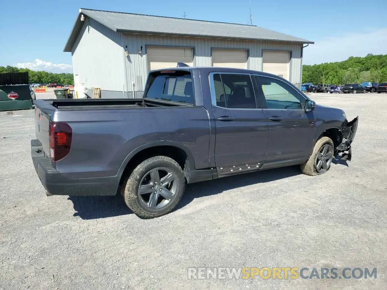 3 Photograph of a damaged car 5FPYK3F50MB016439 HONDA RIDGELINE 2021