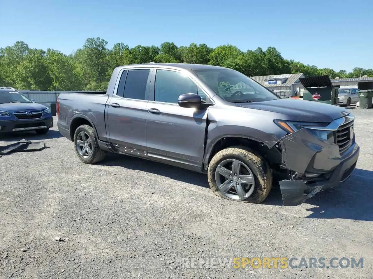 4 Photograph of a damaged car 5FPYK3F50MB016439 HONDA RIDGELINE 2021
