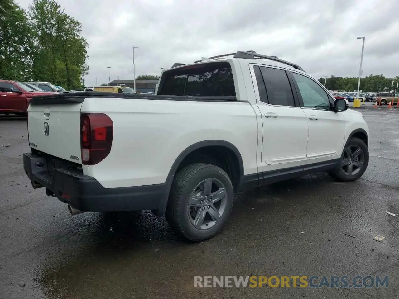 3 Photograph of a damaged car 5FPYK3F51MB013825 HONDA RIDGELINE 2021