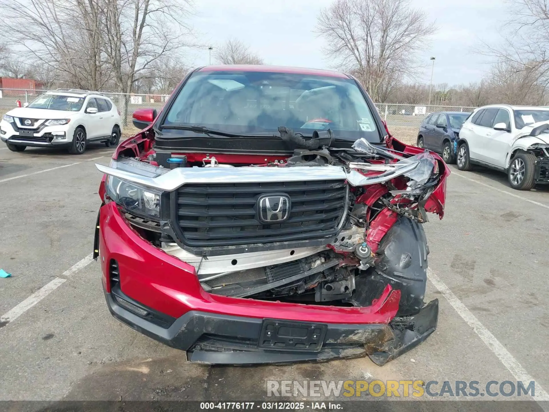 12 Photograph of a damaged car 5FPYK3F54MB014502 HONDA RIDGELINE 2021