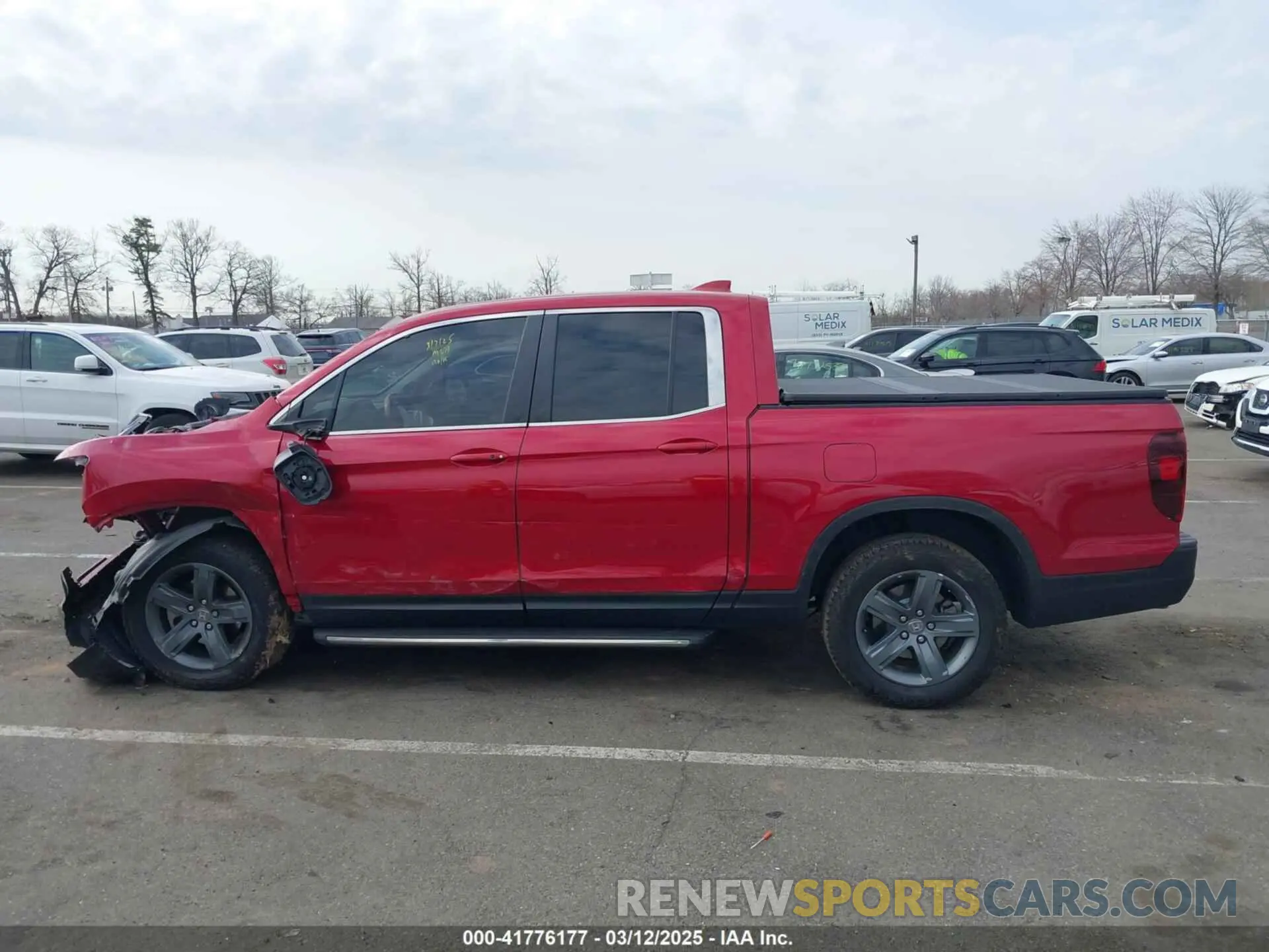 14 Photograph of a damaged car 5FPYK3F54MB014502 HONDA RIDGELINE 2021
