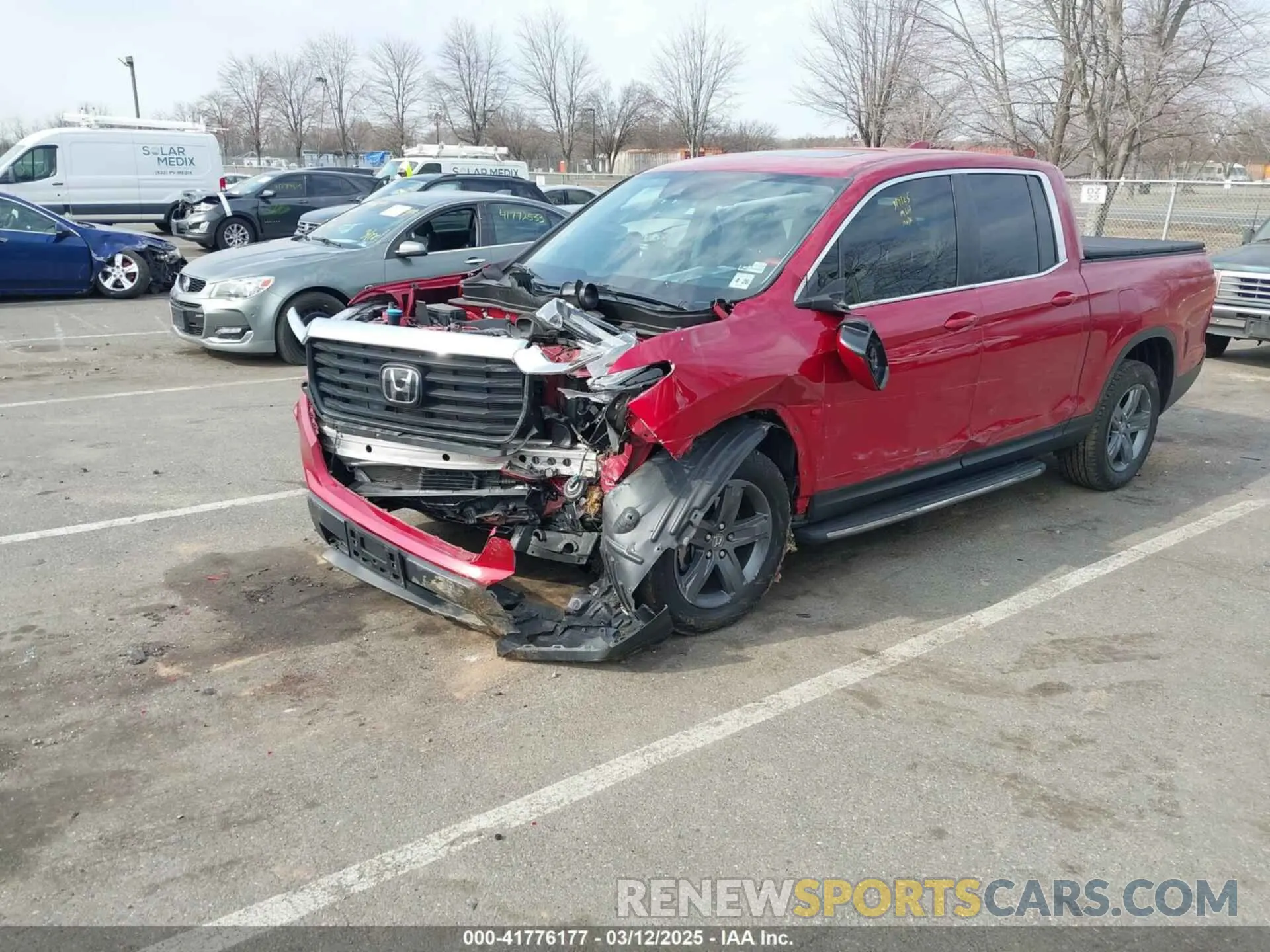 2 Photograph of a damaged car 5FPYK3F54MB014502 HONDA RIDGELINE 2021