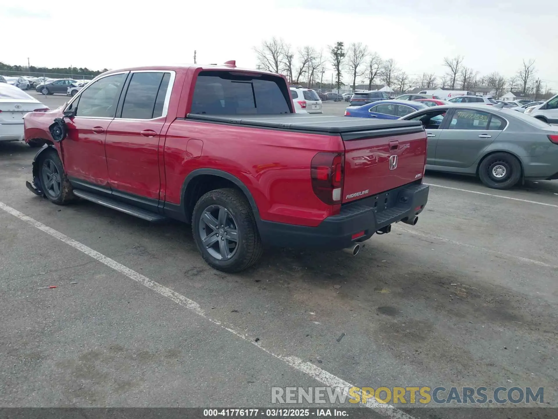 3 Photograph of a damaged car 5FPYK3F54MB014502 HONDA RIDGELINE 2021