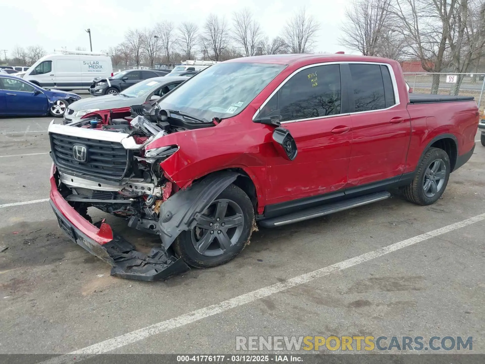 6 Photograph of a damaged car 5FPYK3F54MB014502 HONDA RIDGELINE 2021