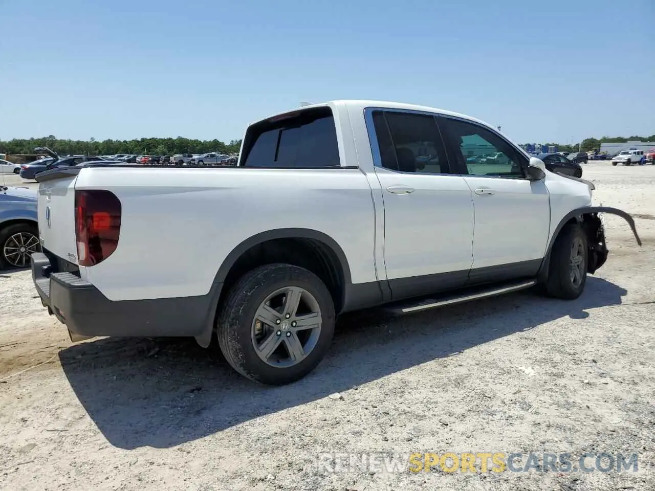 3 Photograph of a damaged car 5FPYK3F56MB016249 HONDA RIDGELINE 2021
