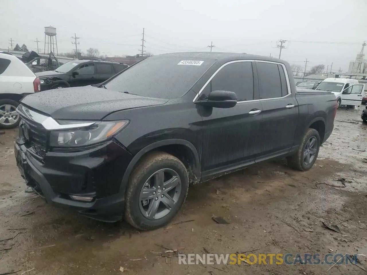 1 Photograph of a damaged car 5FPYK3F70MB021965 HONDA RIDGELINE 2021