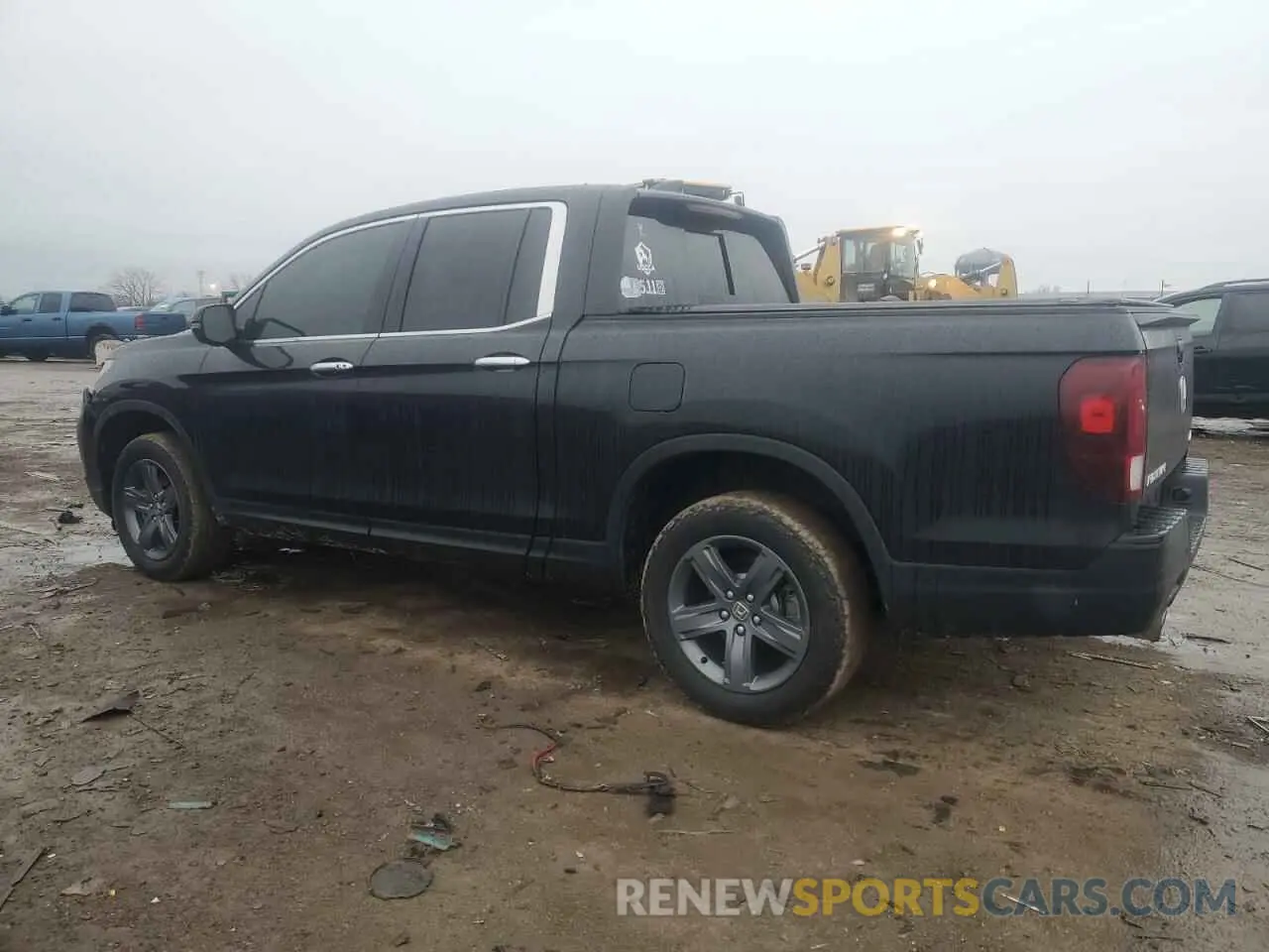 2 Photograph of a damaged car 5FPYK3F70MB021965 HONDA RIDGELINE 2021