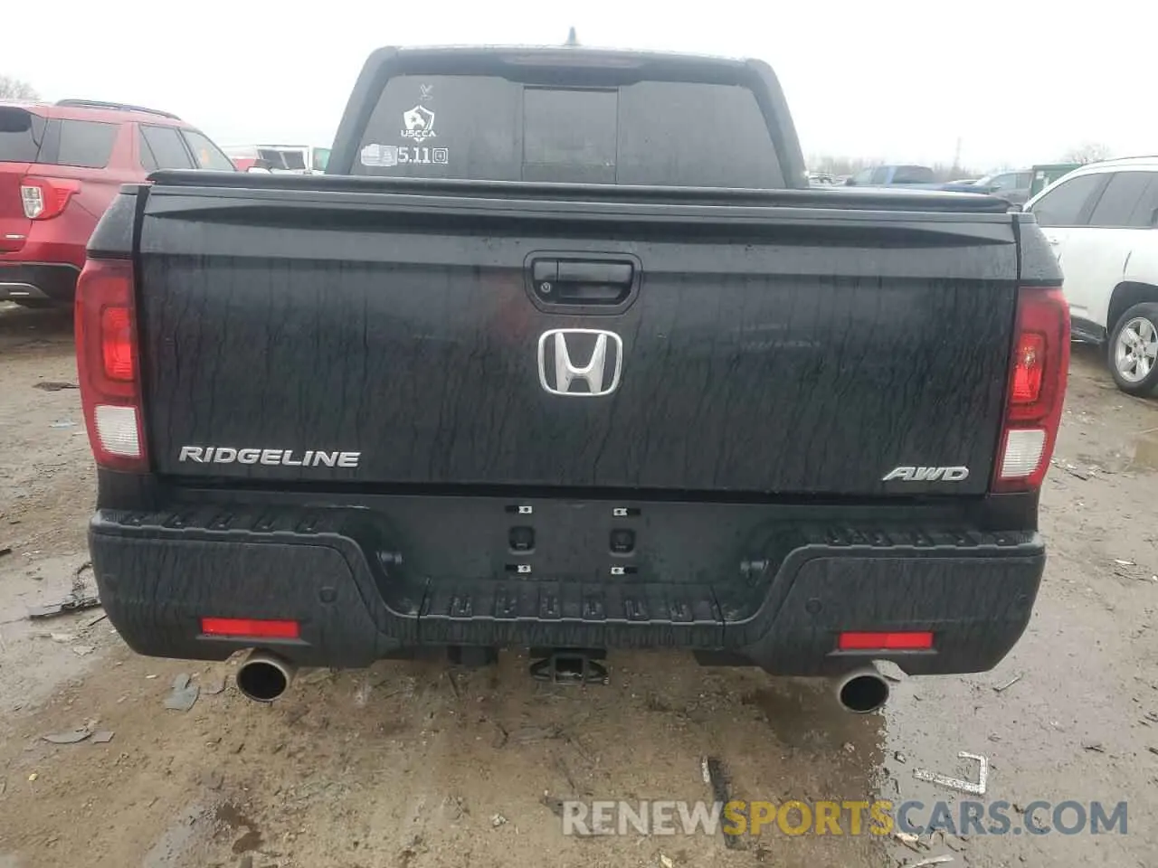 6 Photograph of a damaged car 5FPYK3F70MB021965 HONDA RIDGELINE 2021