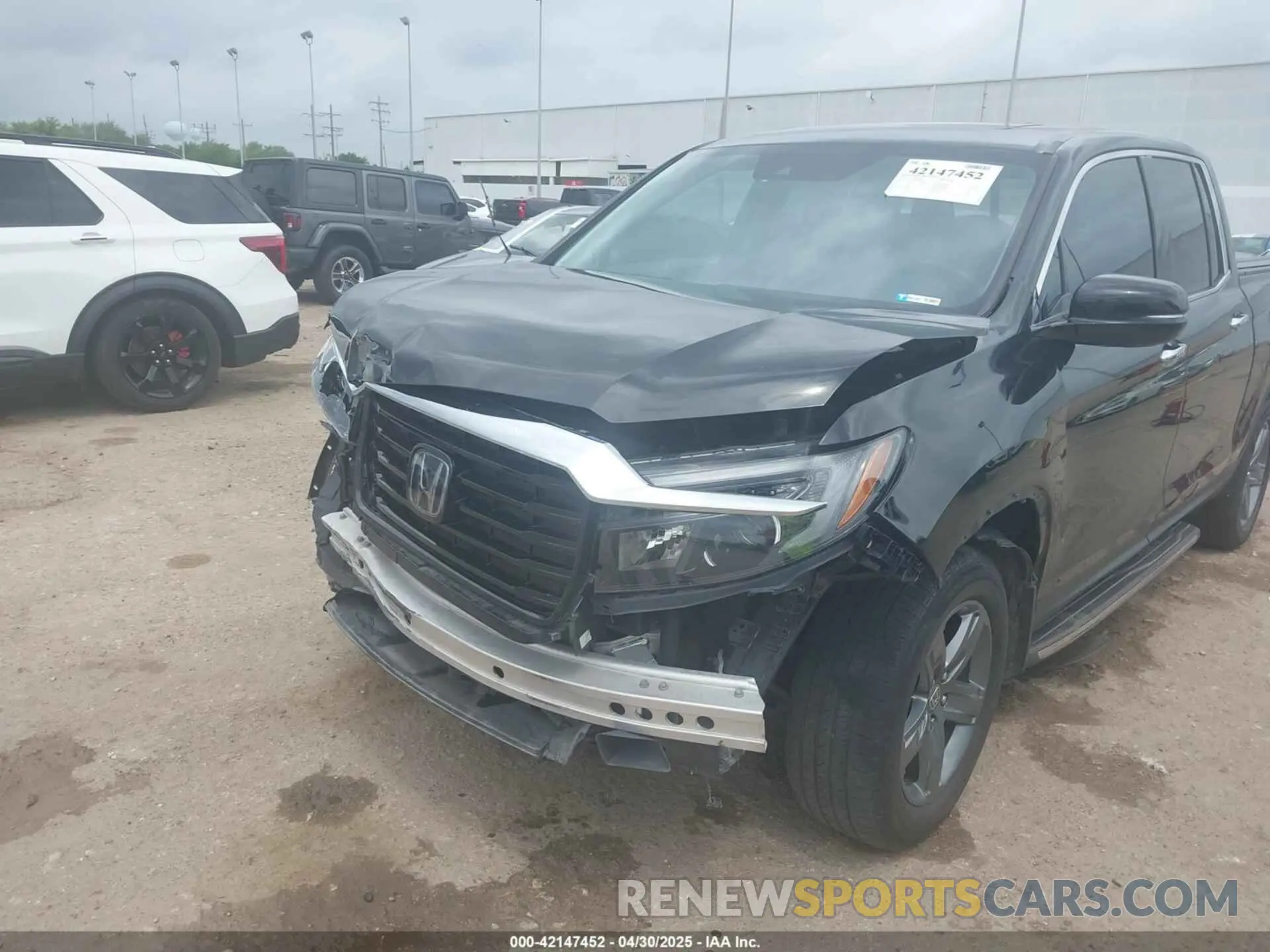 6 Photograph of a damaged car 5FPYK3F71MB018153 HONDA RIDGELINE 2021