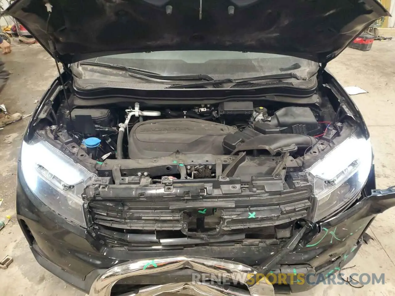 11 Photograph of a damaged car 5FPYK3F71MB027712 HONDA RIDGELINE 2021