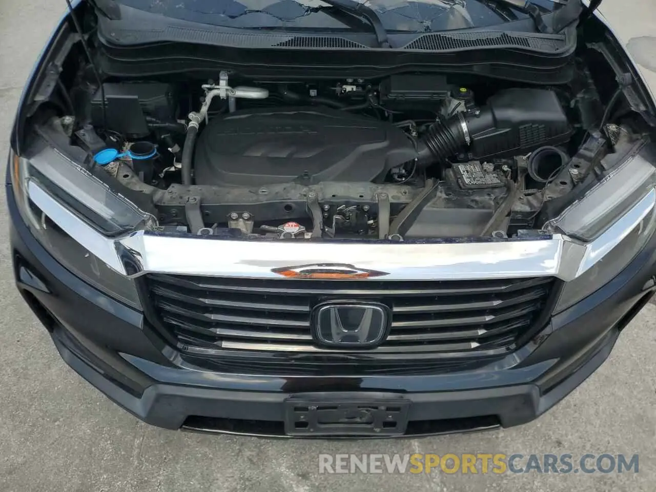 11 Photograph of a damaged car 5FPYK3F72MB002057 HONDA RIDGELINE 2021