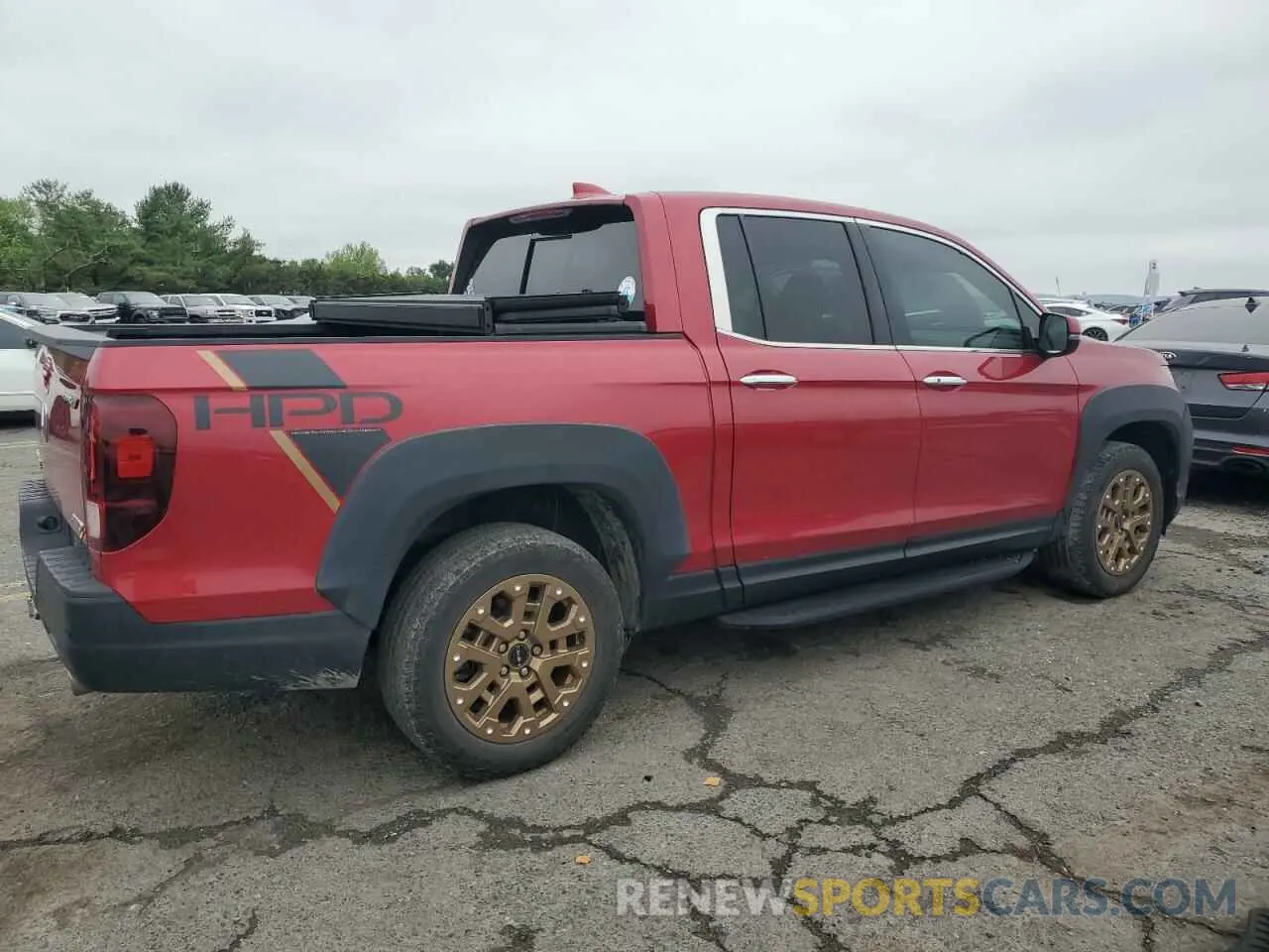 3 Photograph of a damaged car 5FPYK3F73MB017991 HONDA RIDGELINE 2021