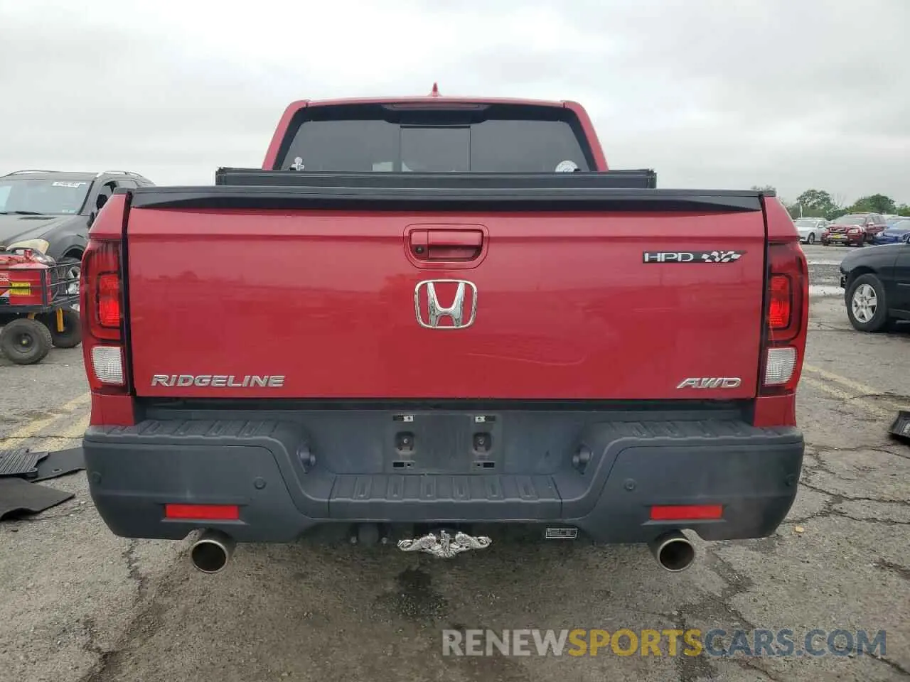 6 Photograph of a damaged car 5FPYK3F73MB017991 HONDA RIDGELINE 2021