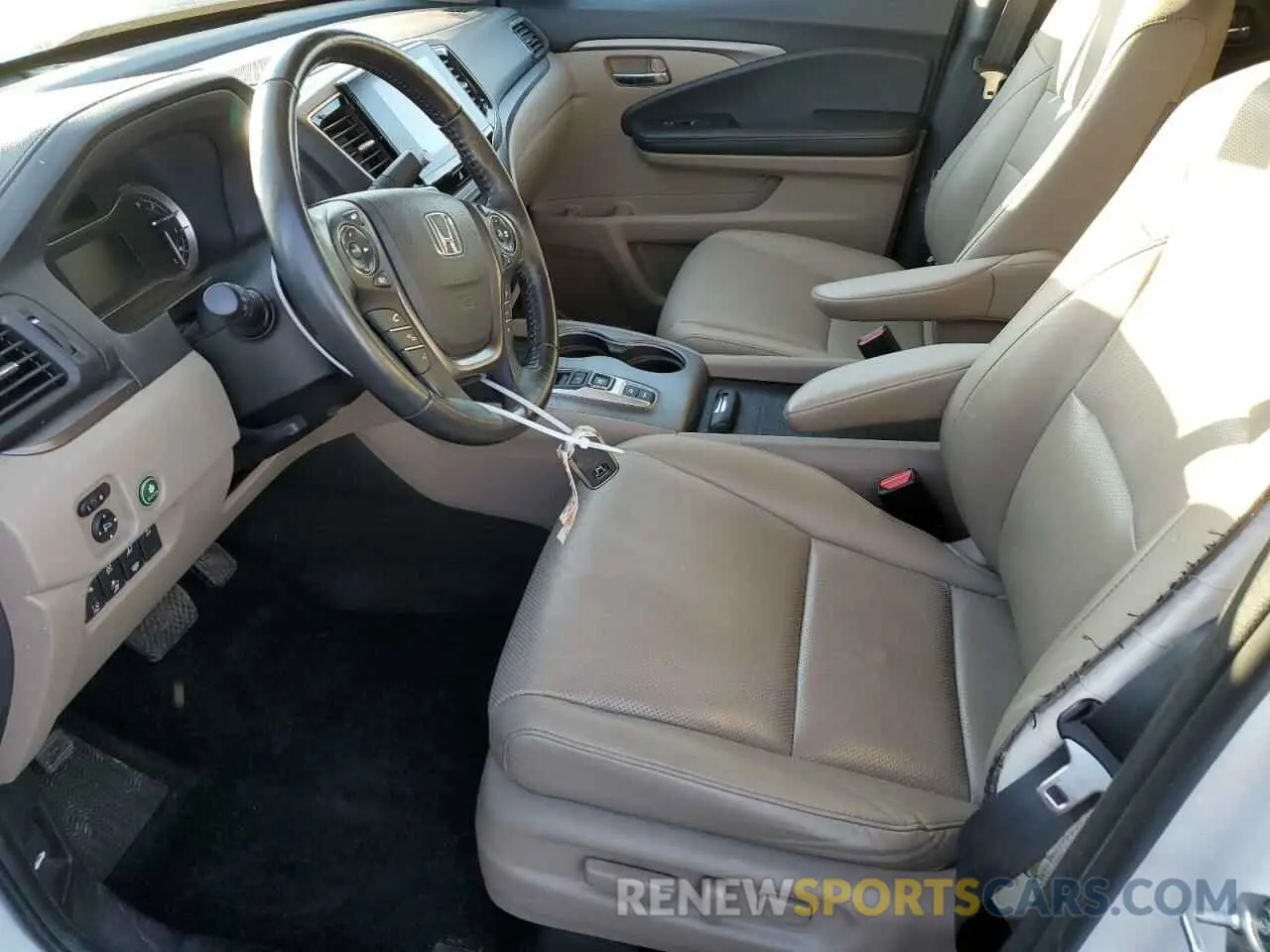 7 Photograph of a damaged car 5FPYK3F74MB019684 HONDA RIDGELINE 2021