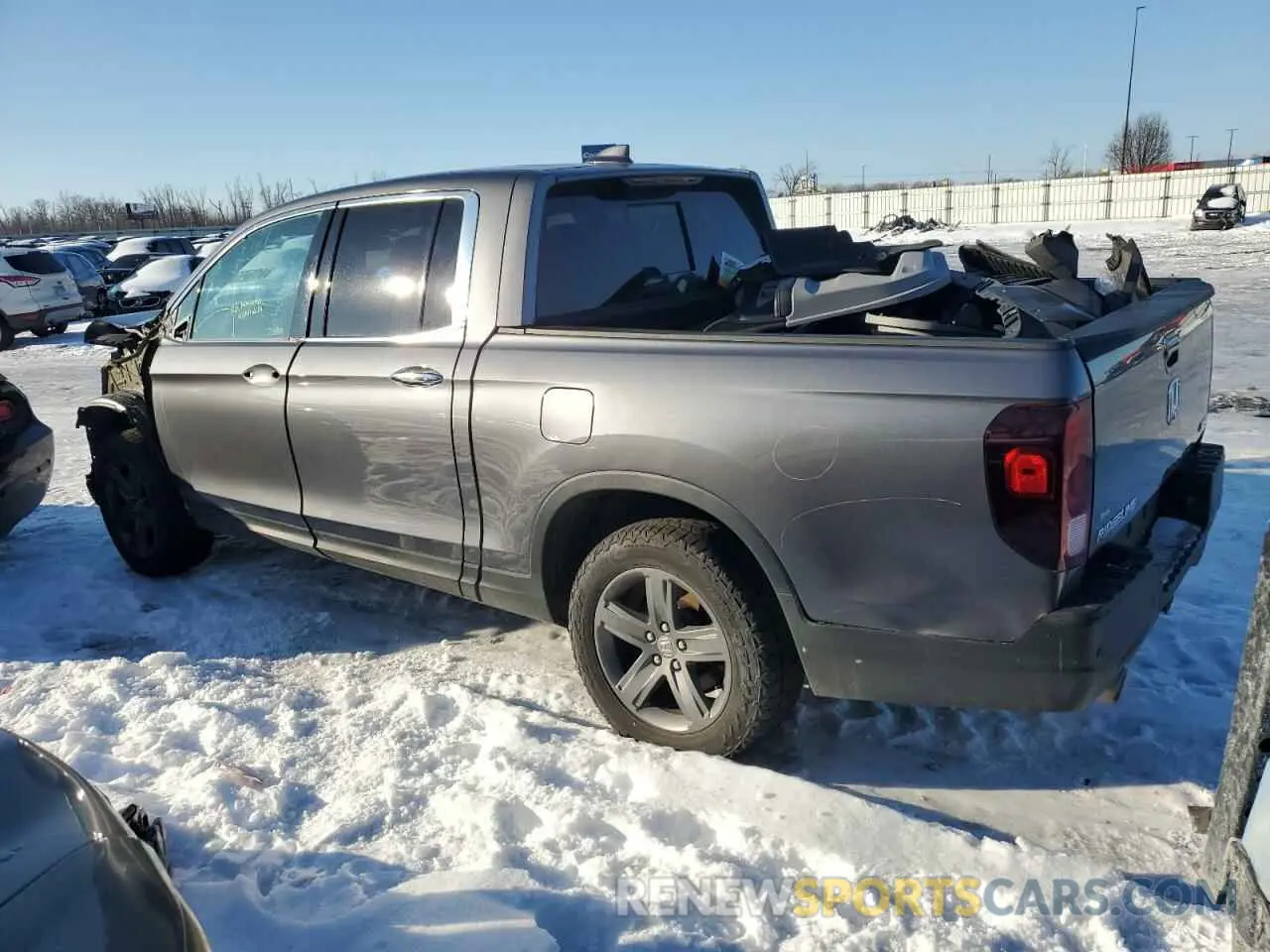 2 Photograph of a damaged car 5FPYK3F74MB023122 HONDA RIDGELINE 2021