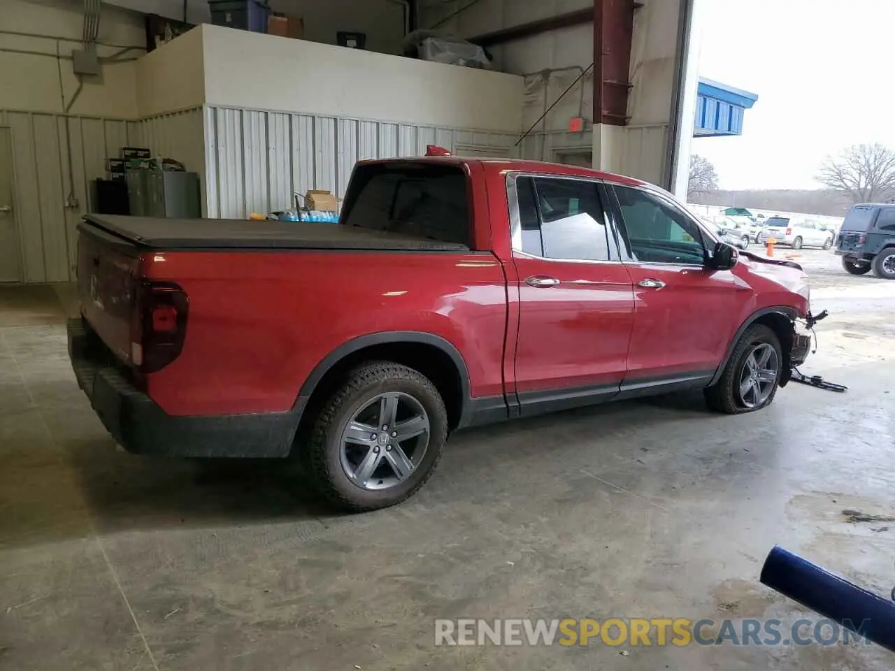 3 Photograph of a damaged car 5FPYK3F76MB018004 HONDA RIDGELINE 2021