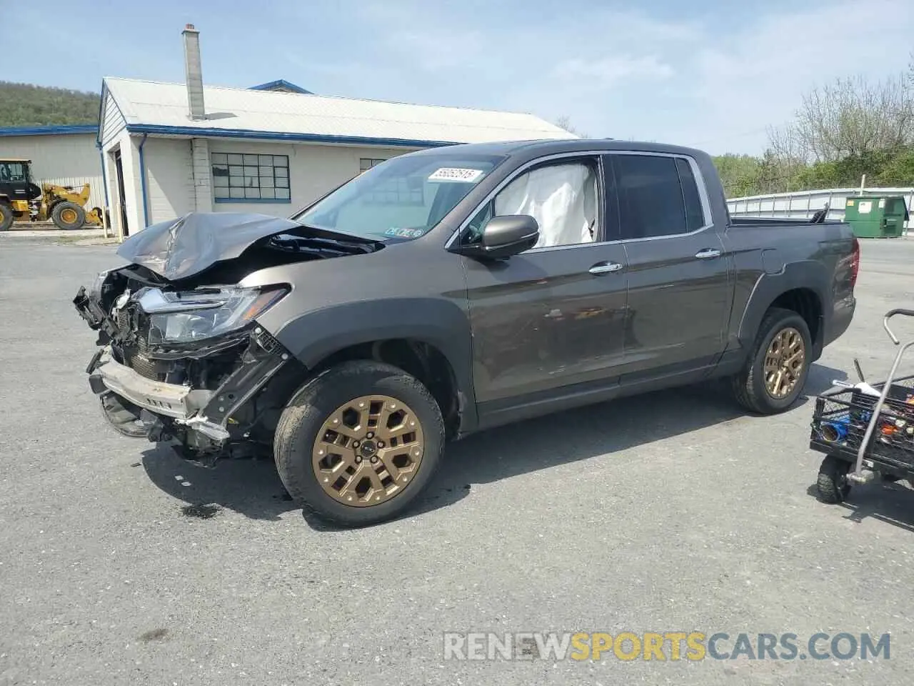 1 Photograph of a damaged car 5FPYK3F76MB020626 HONDA RIDGELINE 2021