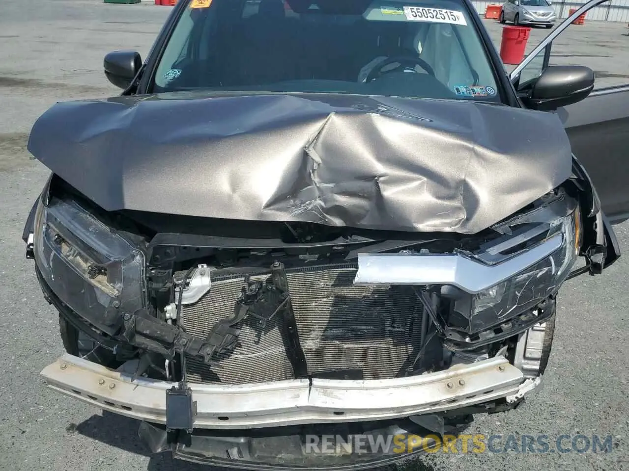 11 Photograph of a damaged car 5FPYK3F76MB020626 HONDA RIDGELINE 2021