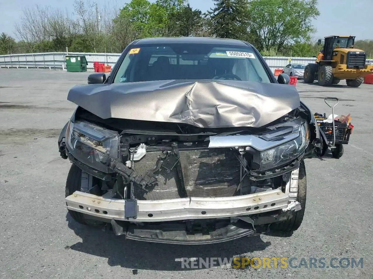 5 Photograph of a damaged car 5FPYK3F76MB020626 HONDA RIDGELINE 2021
