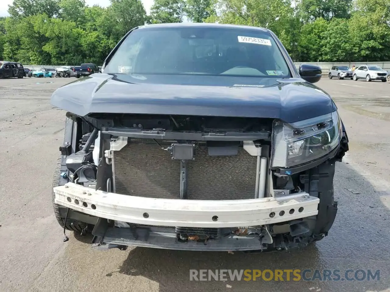 5 Photograph of a damaged car 5FPYK3F80MB024602 HONDA RIDGELINE 2021