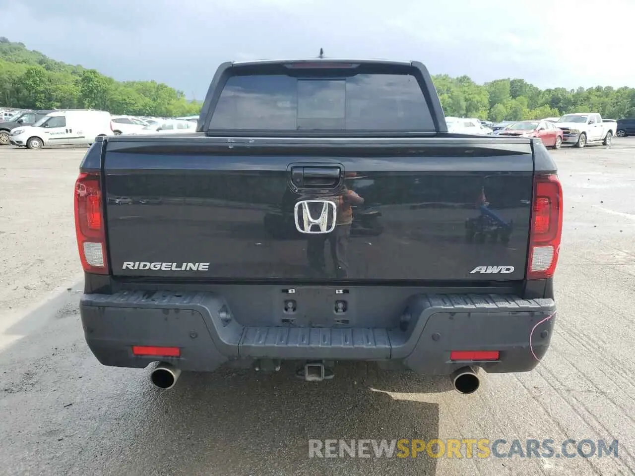 6 Photograph of a damaged car 5FPYK3F80MB024602 HONDA RIDGELINE 2021