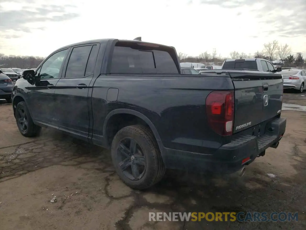 2 Photograph of a damaged car 5FPYK3F83MB014579 HONDA RIDGELINE 2021