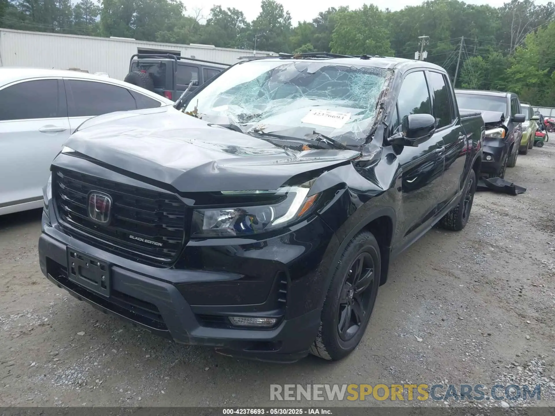 2 Photograph of a damaged car 5FPYK3F86MB012423 HONDA RIDGELINE 2021