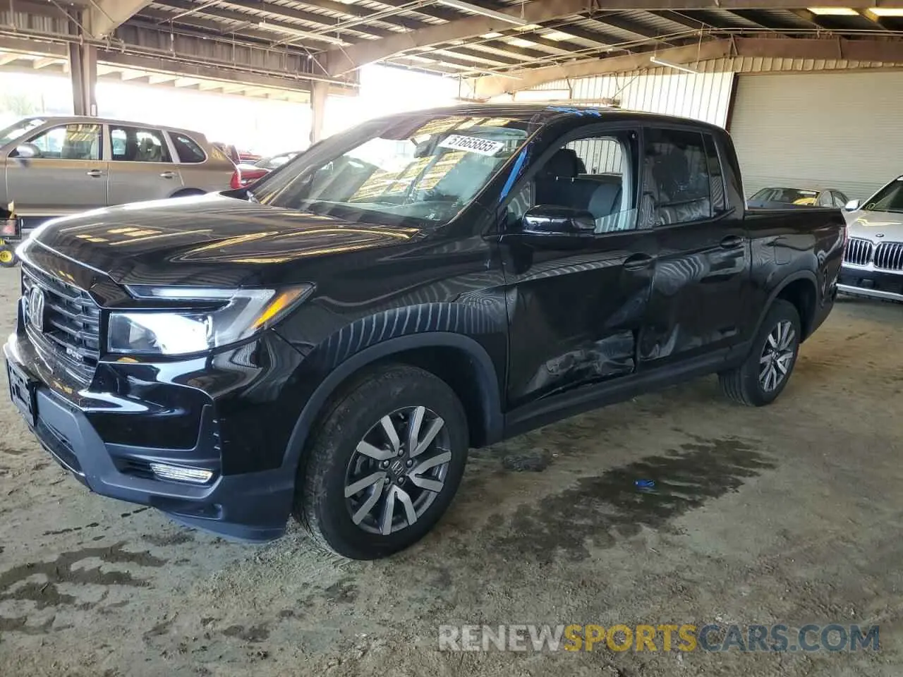 1 Photograph of a damaged car 5FPYK3F10NB005732 HONDA RIDGELINE 2022