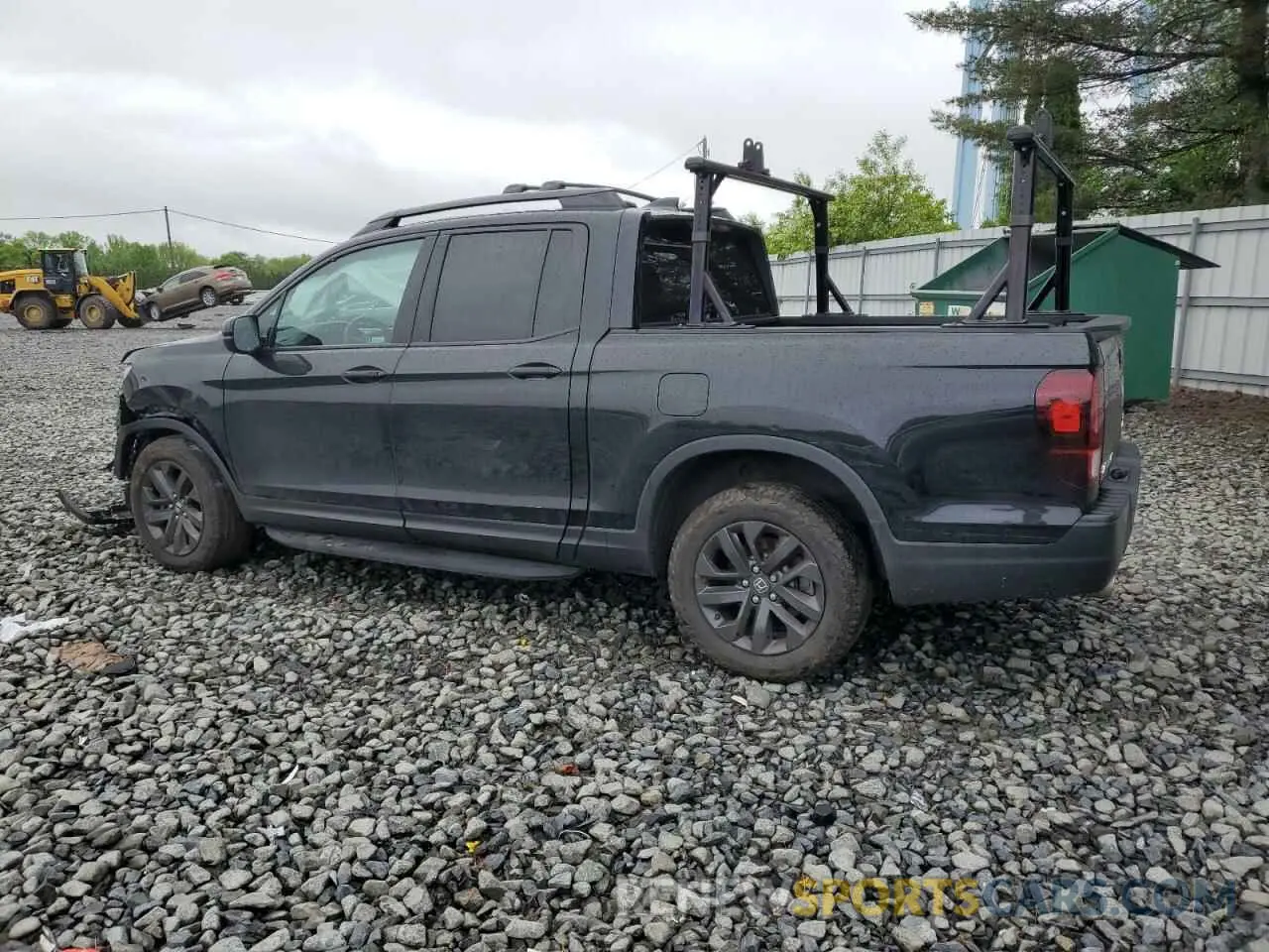 2 Photograph of a damaged car 5FPYK3F14NB006656 HONDA RIDGELINE 2022