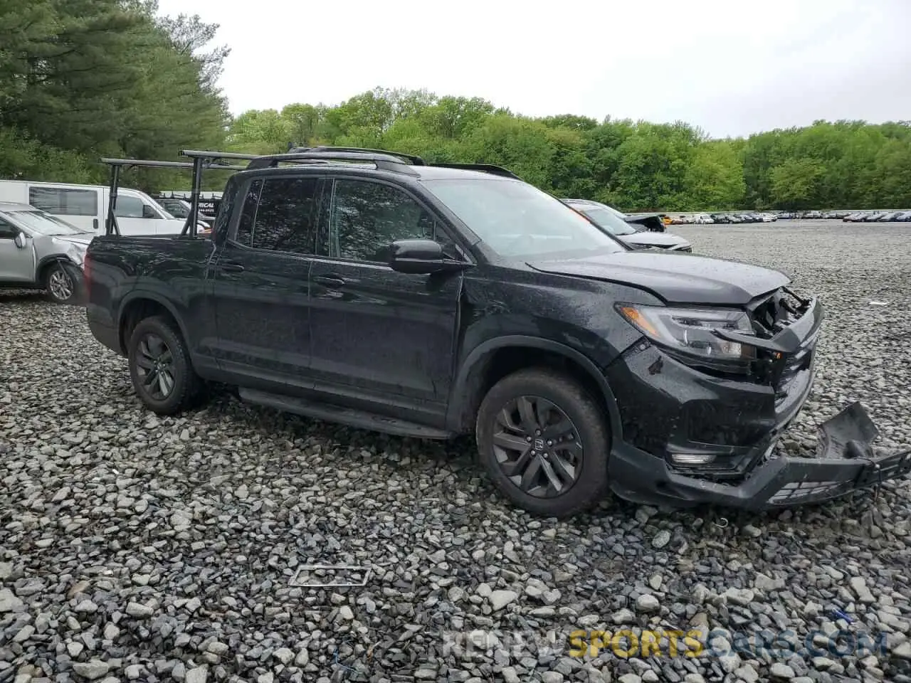 4 Photograph of a damaged car 5FPYK3F14NB006656 HONDA RIDGELINE 2022