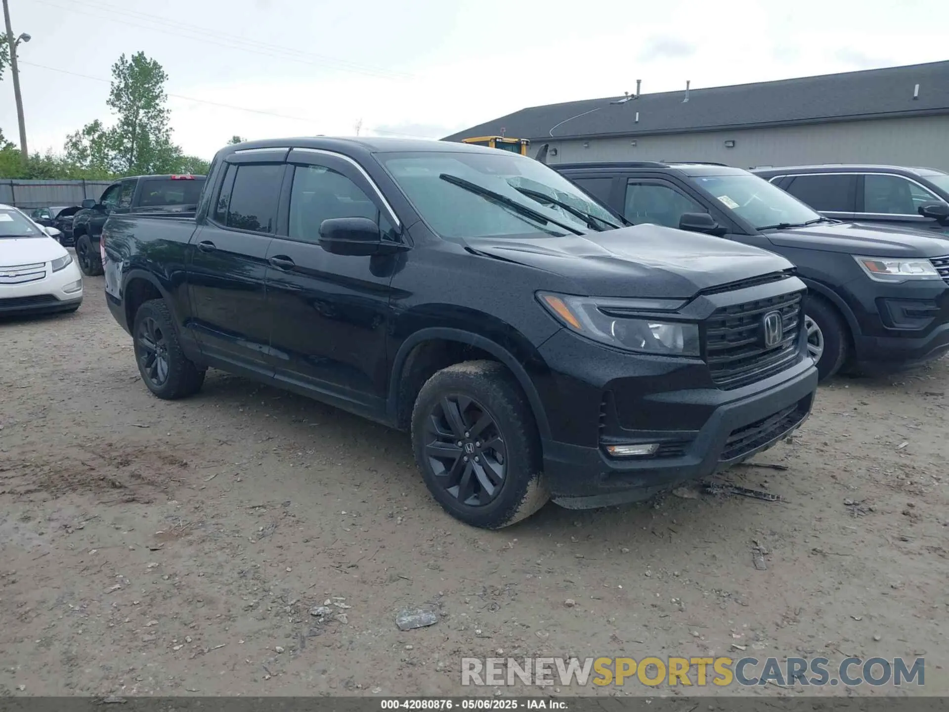 1 Photograph of a damaged car 5FPYK3F18NB007356 HONDA RIDGELINE 2022