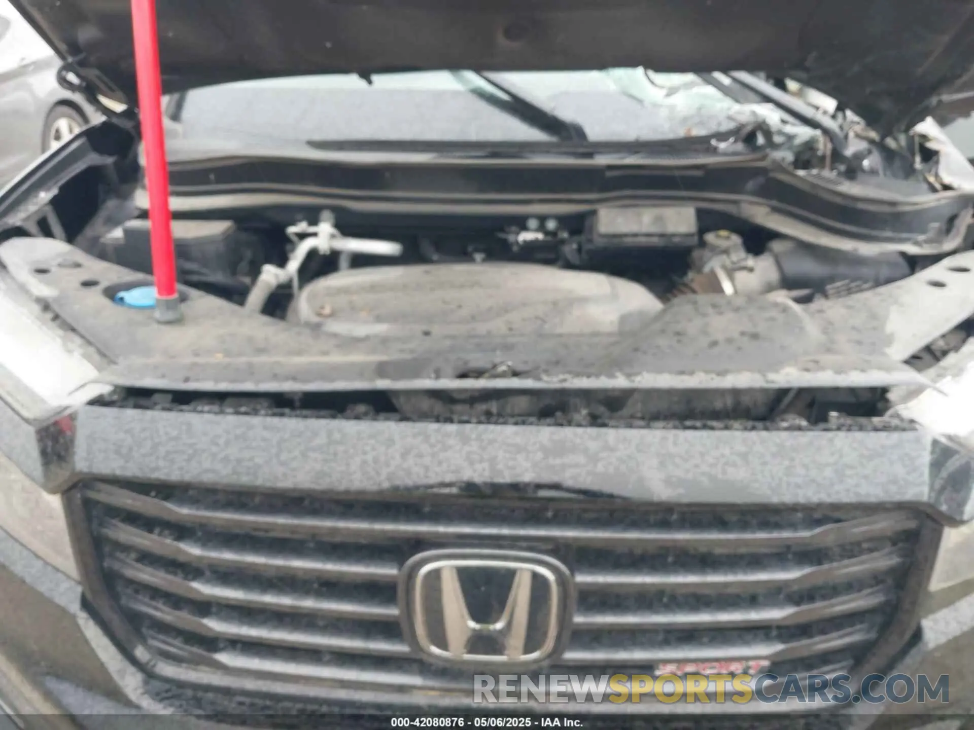 10 Photograph of a damaged car 5FPYK3F18NB007356 HONDA RIDGELINE 2022