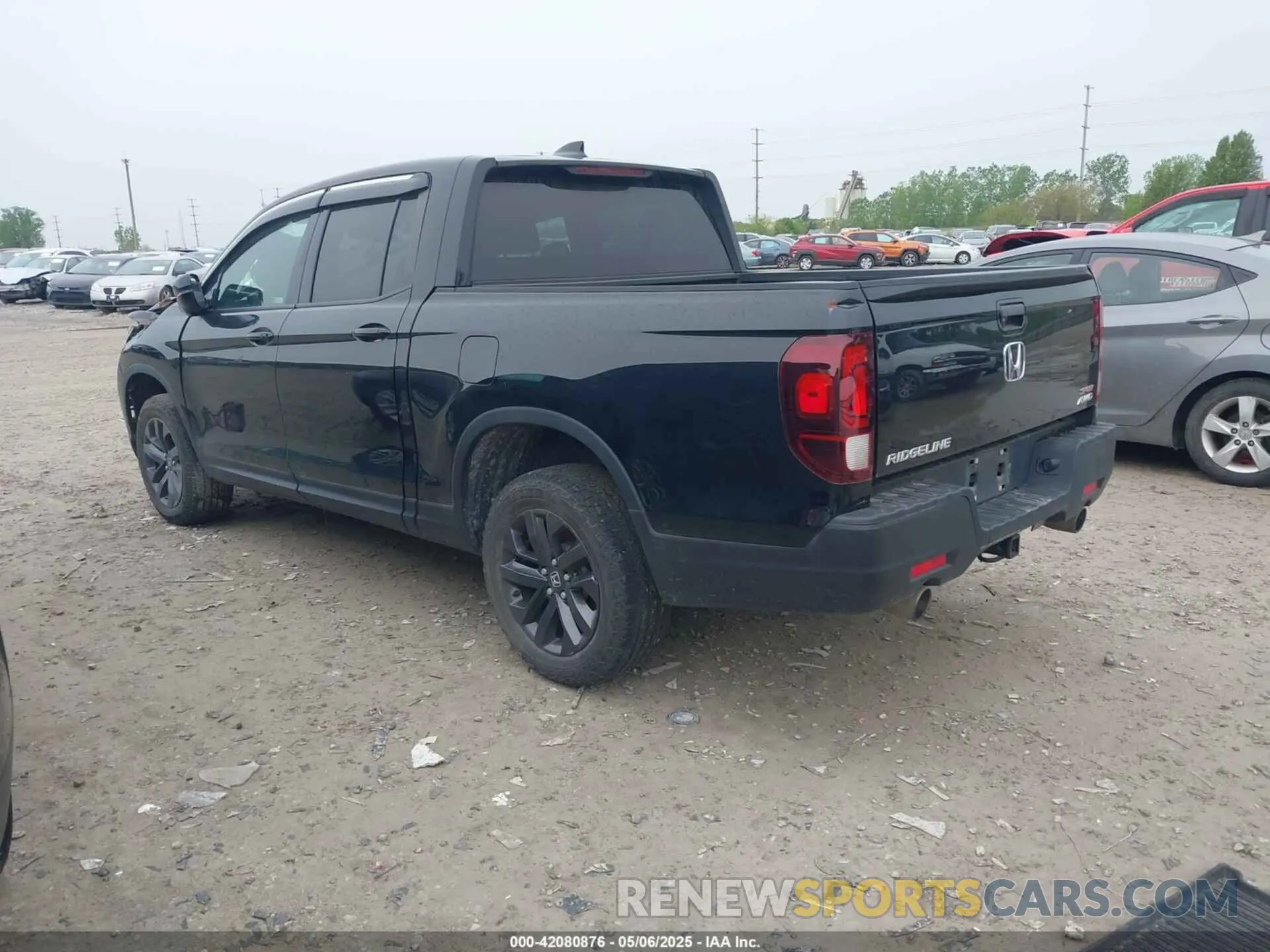 3 Photograph of a damaged car 5FPYK3F18NB007356 HONDA RIDGELINE 2022