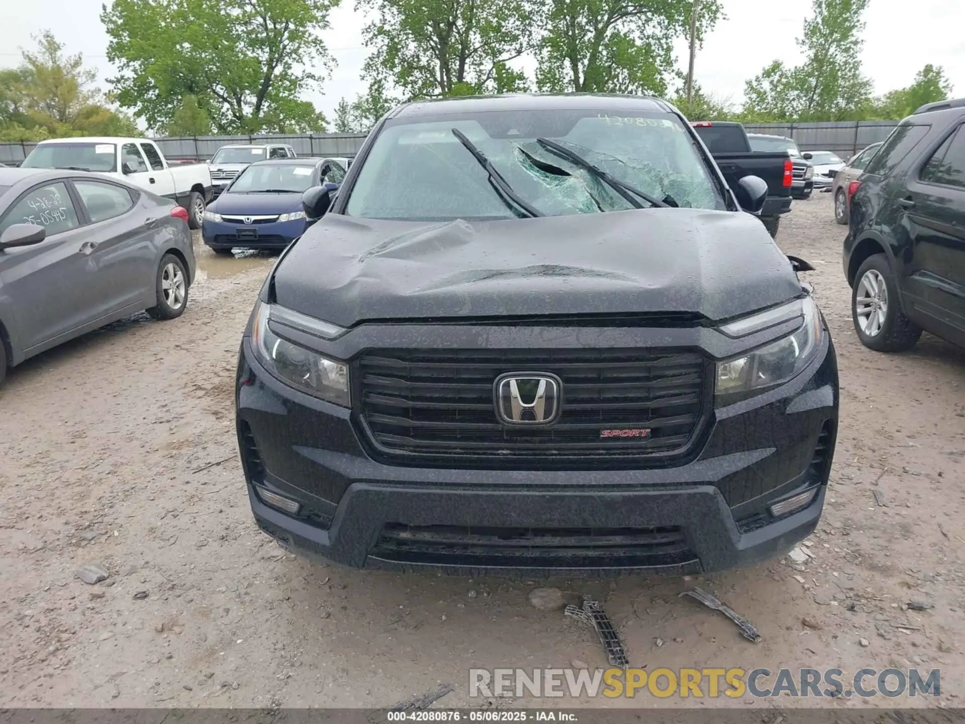 6 Photograph of a damaged car 5FPYK3F18NB007356 HONDA RIDGELINE 2022