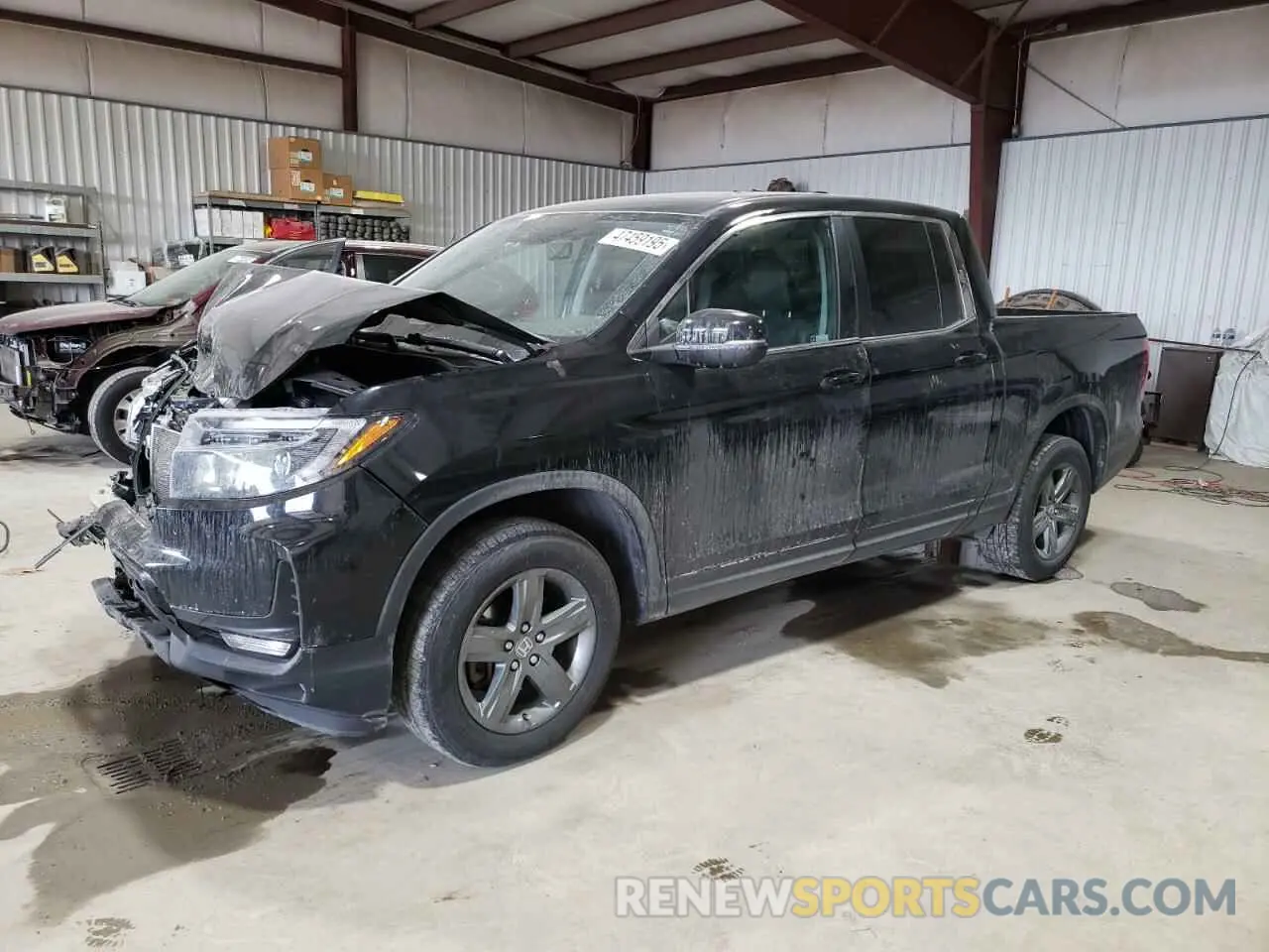1 Photograph of a damaged car 5FPYK3F54NB004098 HONDA RIDGELINE 2022