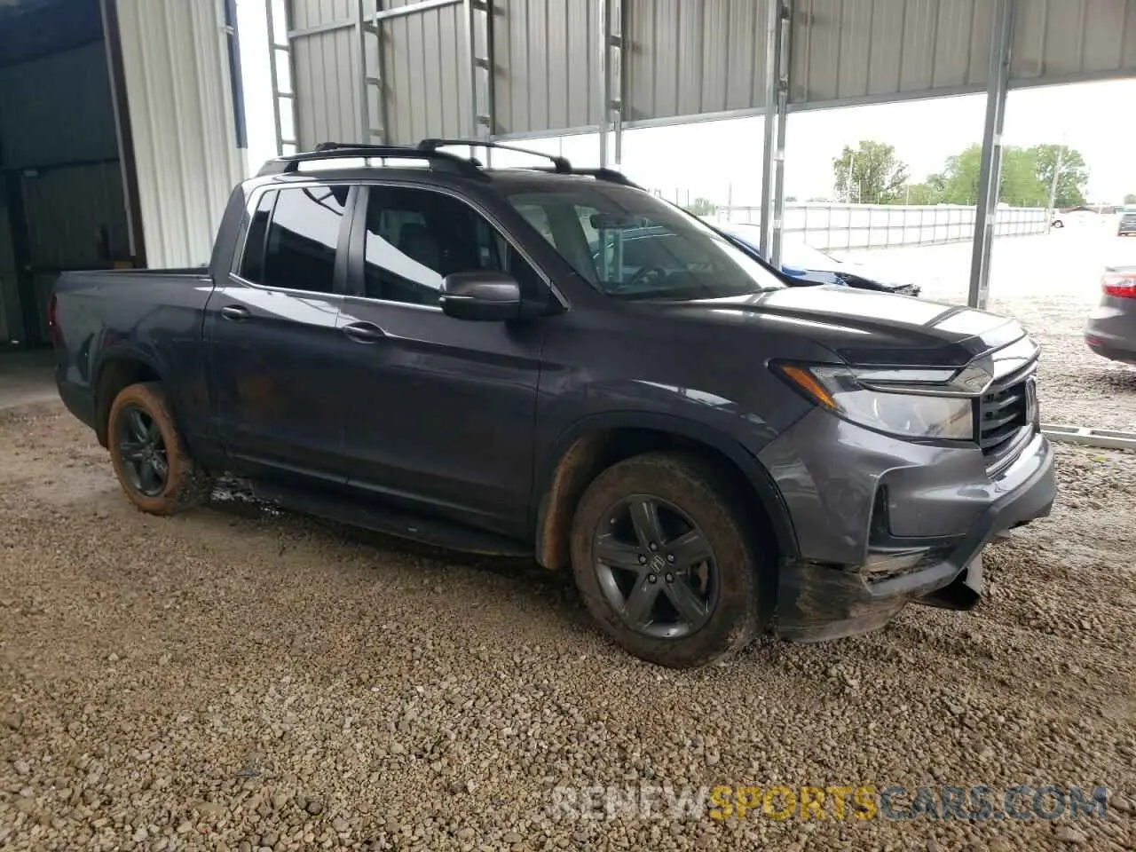 4 Photograph of a damaged car 5FPYK3F57NB026256 HONDA RIDGELINE 2022