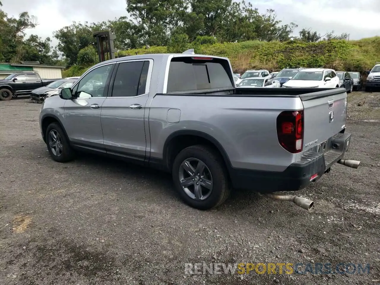 2 Photograph of a damaged car 5FPYK3F70NB006044 HONDA RIDGELINE 2022