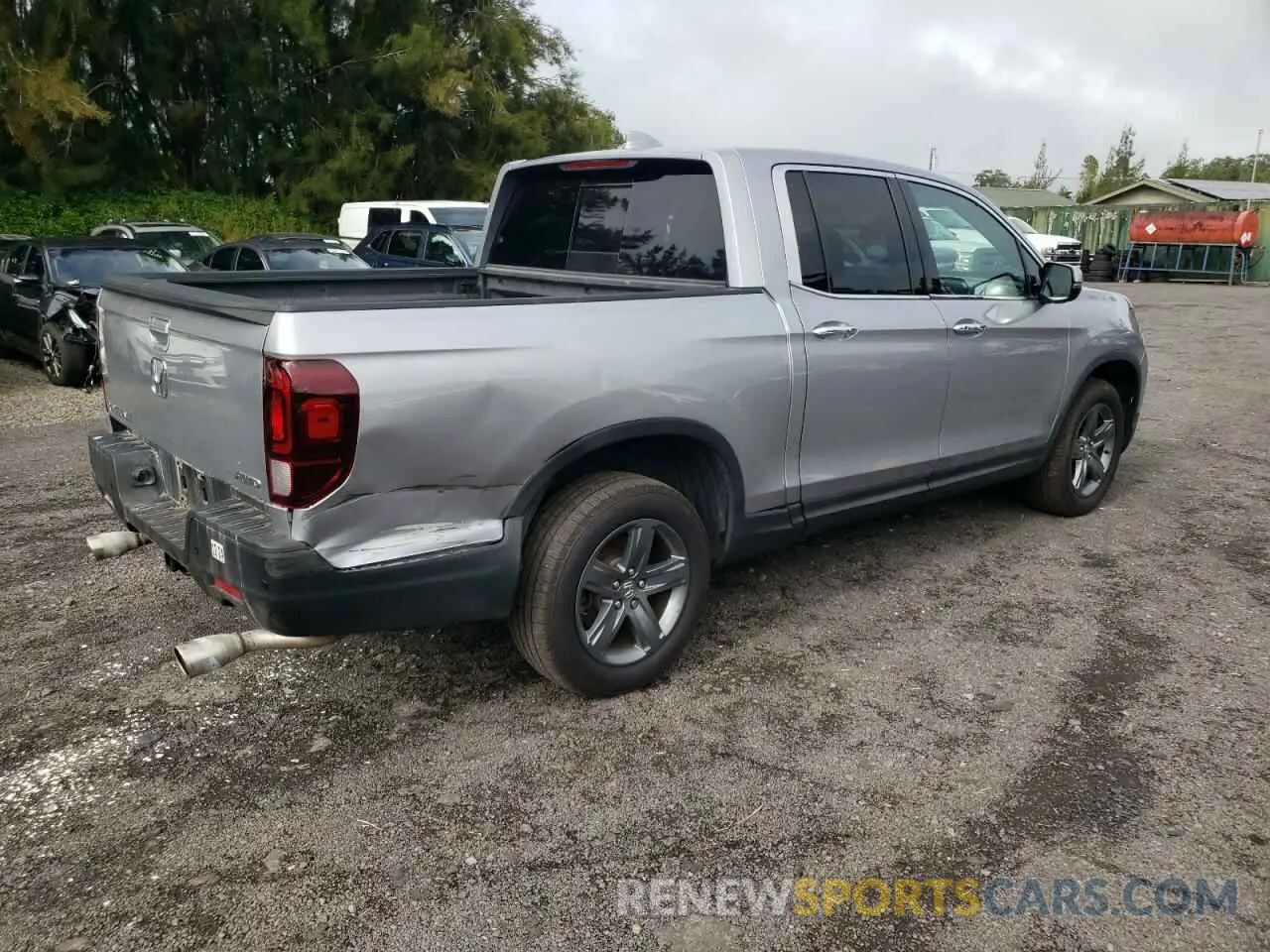 3 Photograph of a damaged car 5FPYK3F70NB006044 HONDA RIDGELINE 2022