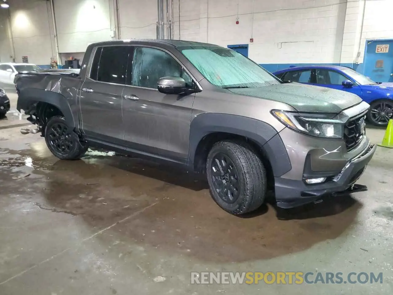 4 Photograph of a damaged car 5FPYK3F70NB032529 HONDA RIDGELINE 2022
